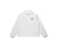 Malbon Women Golf Windbreaker Jacket Zip Hooded 2026 White front view