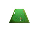 Indoor golf putting mat 1m x 3m practice turf hero shot with crystal velvet surface