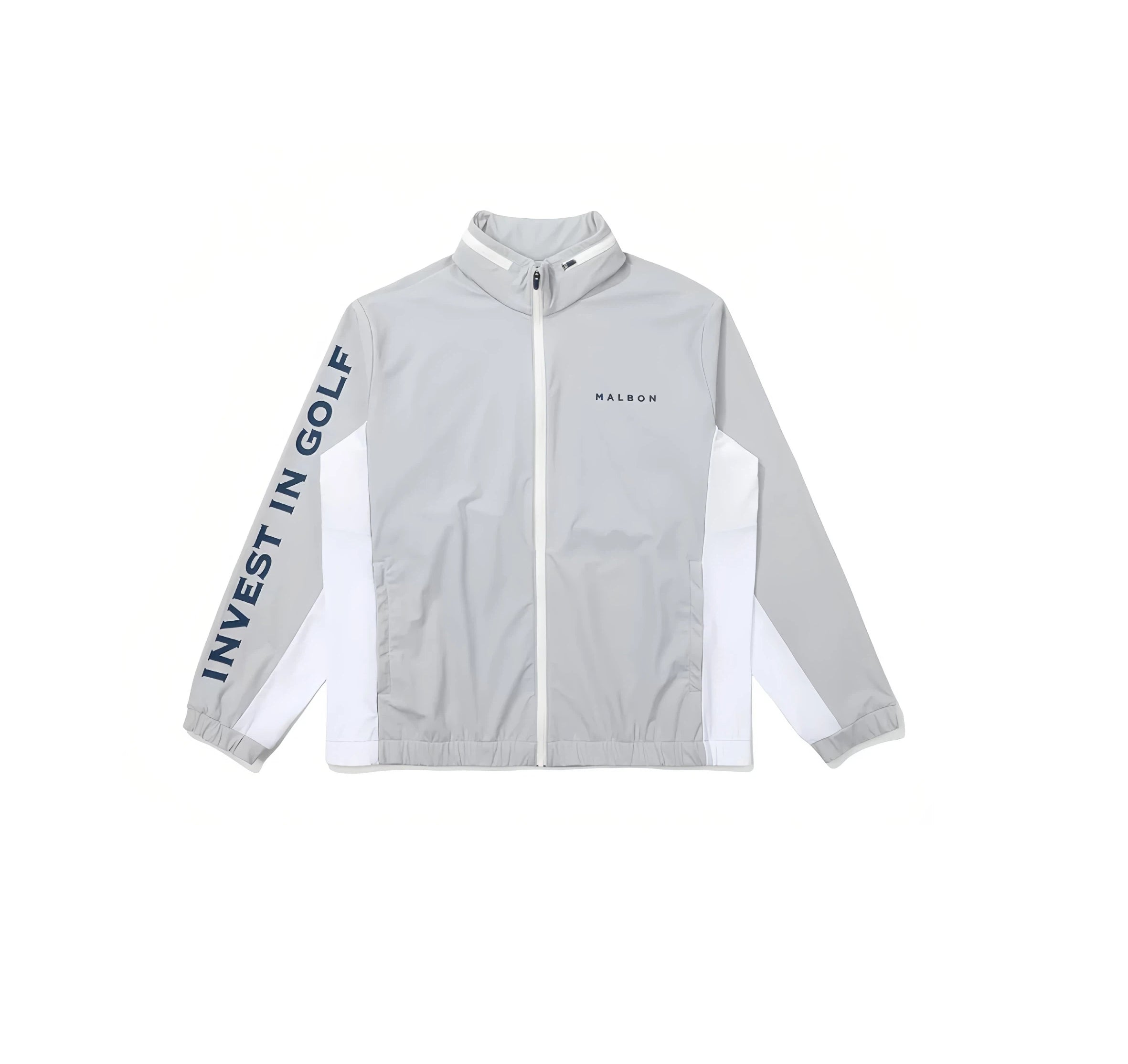 Malbon men's 2026 spring autumn casual golf jacket — front view