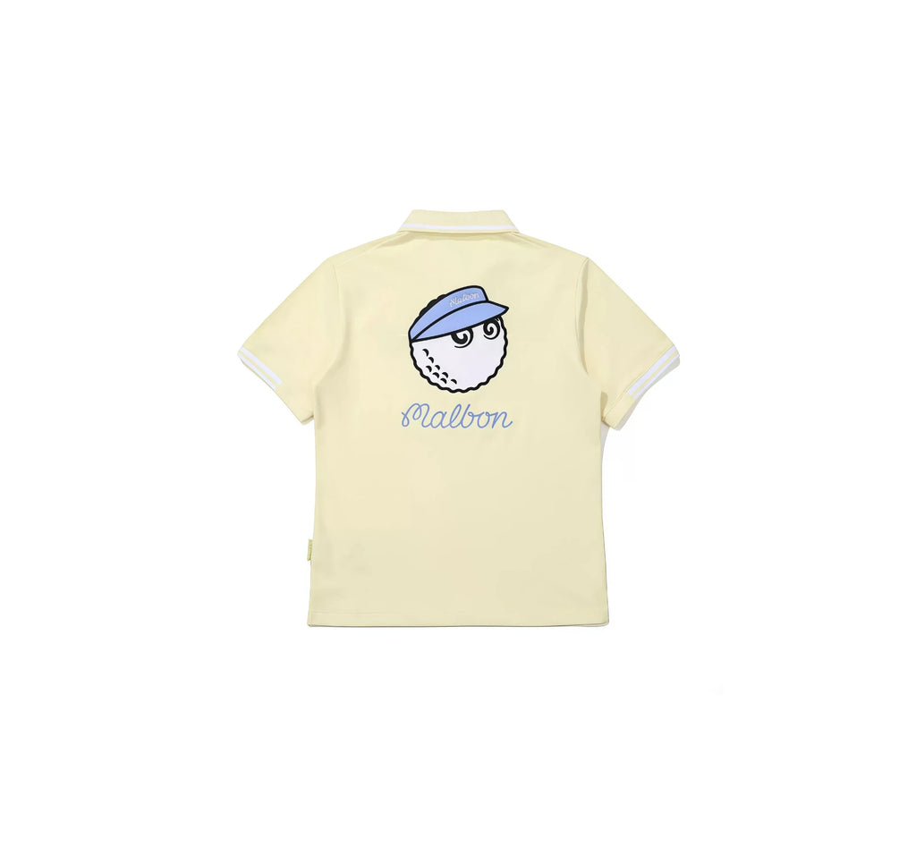 Malbon women's quick-dry breathable golf polo product shot #3