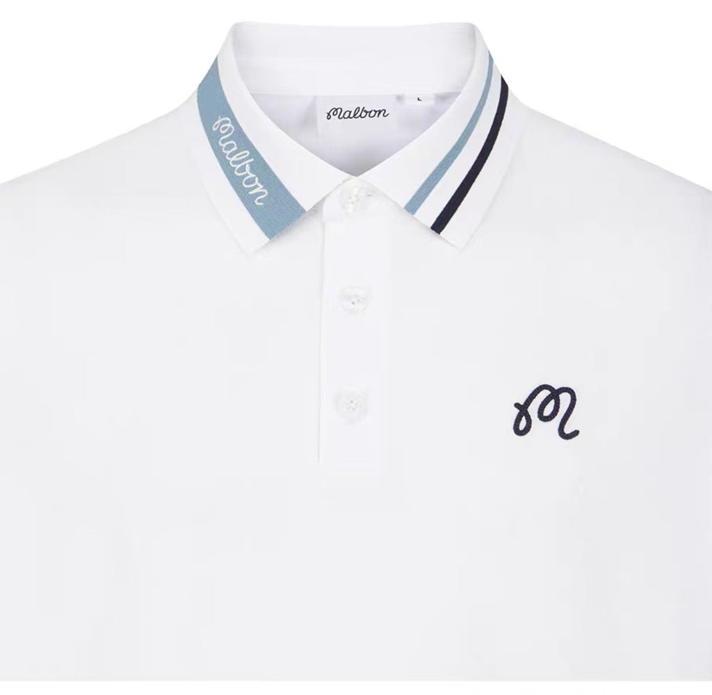 Malbon Golf Men’s Athletic Polo Shirt