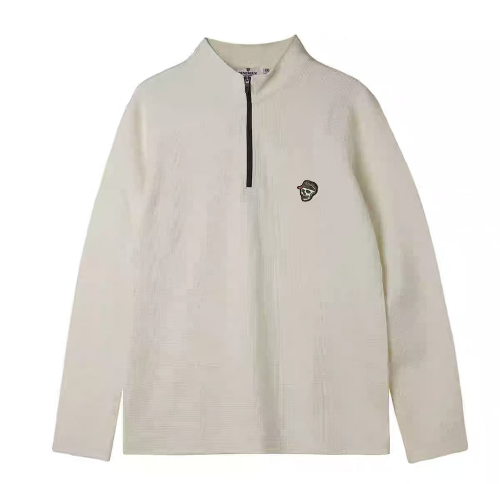 Devereux Golf Men’s Half-Zip Waffle Reflective Hoodie