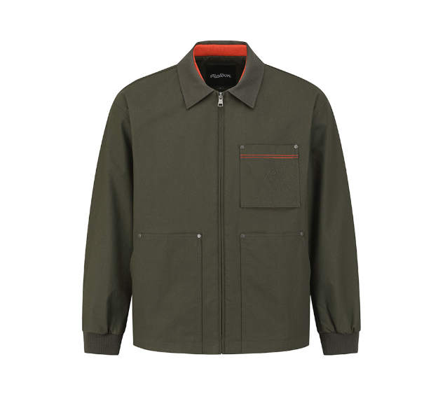 Malbon Golf Men’s Full-Zip Polo Jacket Limited Edition