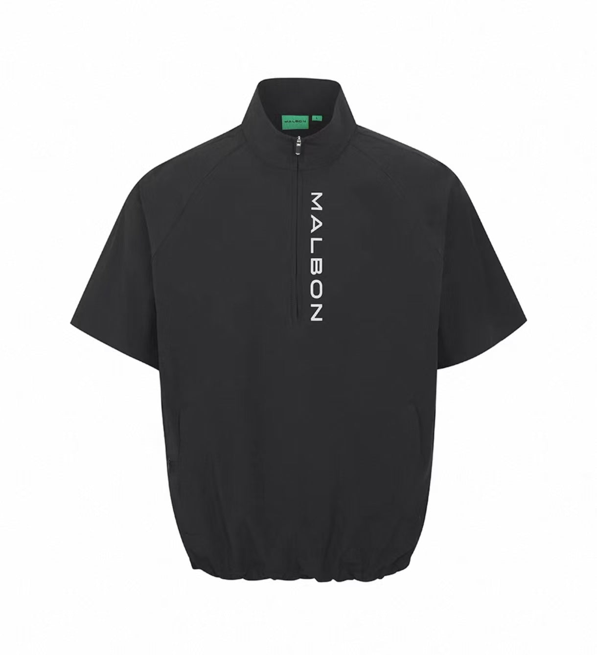 Malbon Golf Men’s Short Sleeve Half-Zip Windproof Jacket