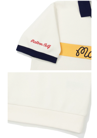 Malbon men polo shirt embroidered Malbon branding detail