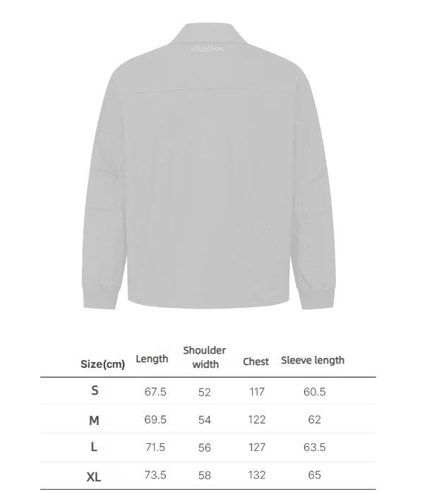 Malbon Golf Men’s Full-Zip Polo Jacket Limited Edition