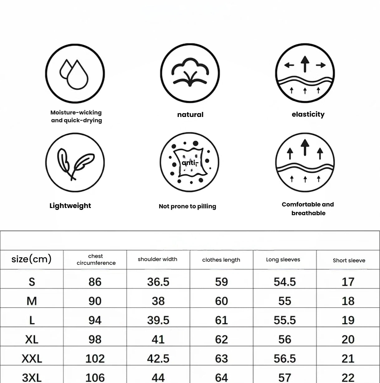 Pearly Gates women’s golf shirt size chart