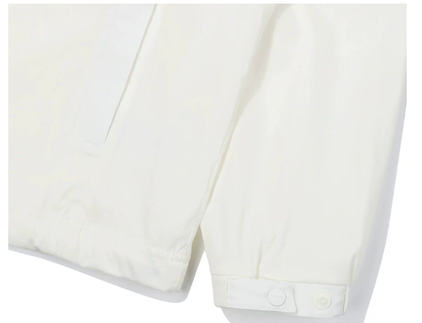Malbon men golf jacket stand collar detail