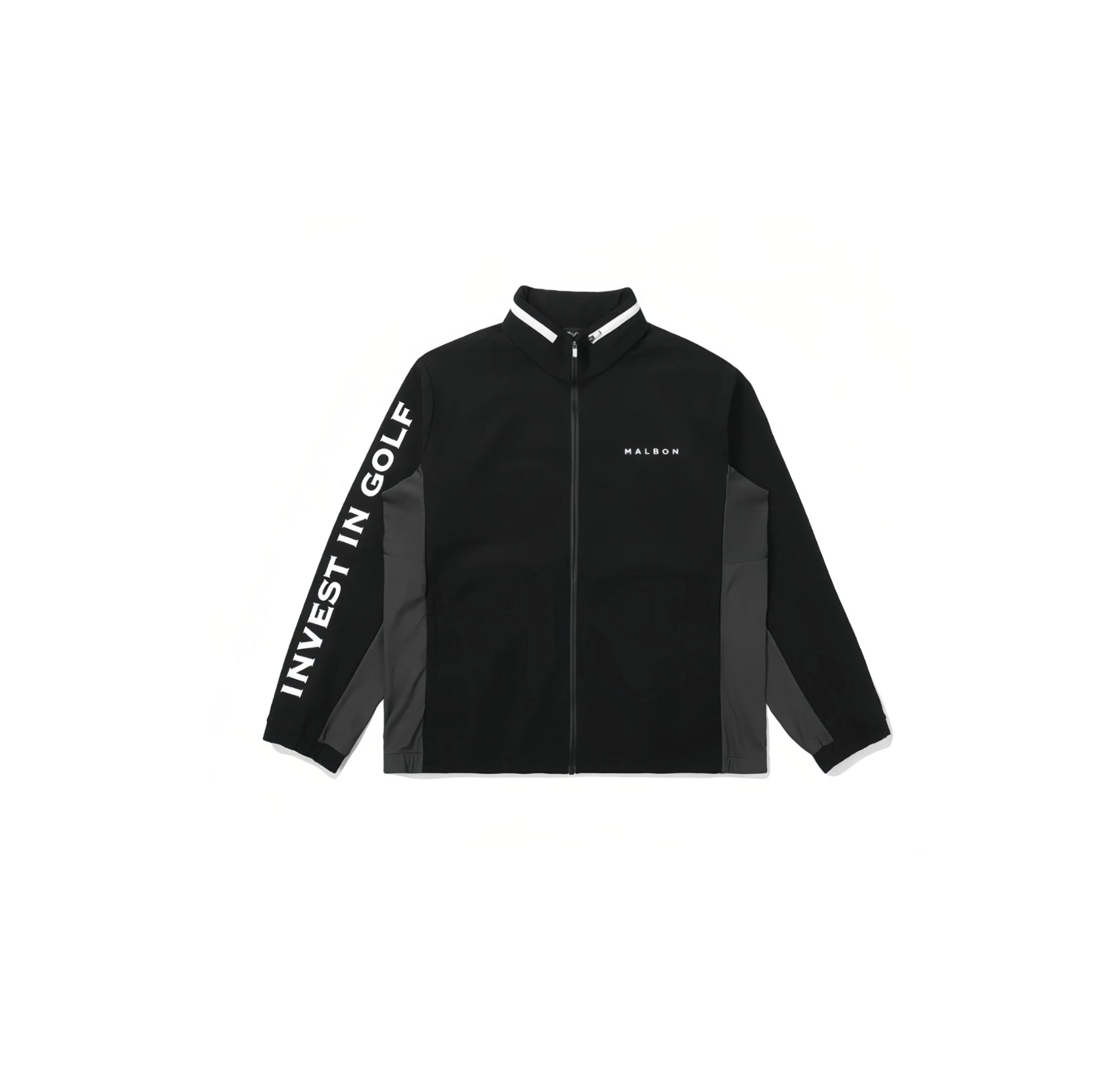 Malbon men's 2026 spring autumn casual golf jacket — back view