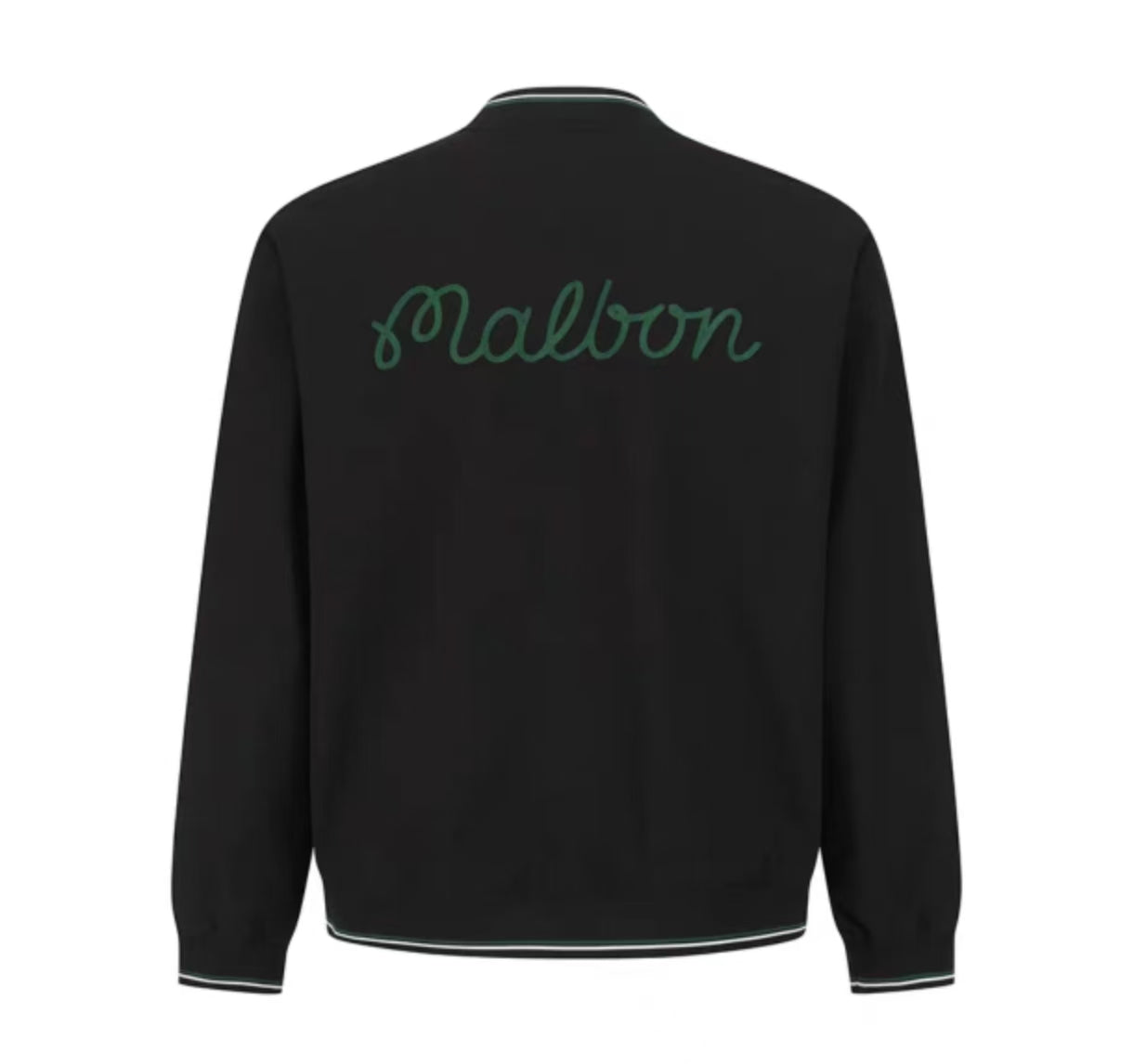 Malbon Golf Men’s Signature Color-Block Stripe Jacket