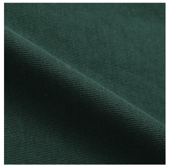 Malbon green T-shirt fabric detail