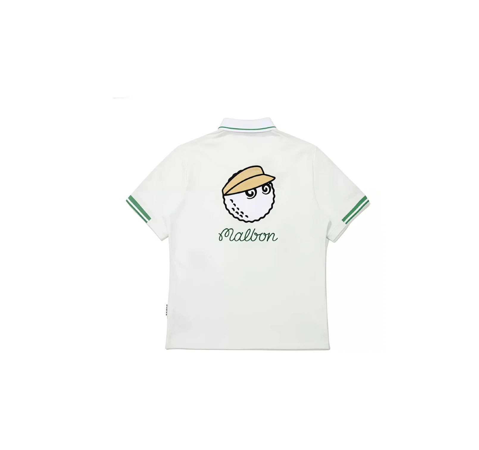 Malbon women's quick-dry breathable golf polo in White - image 2