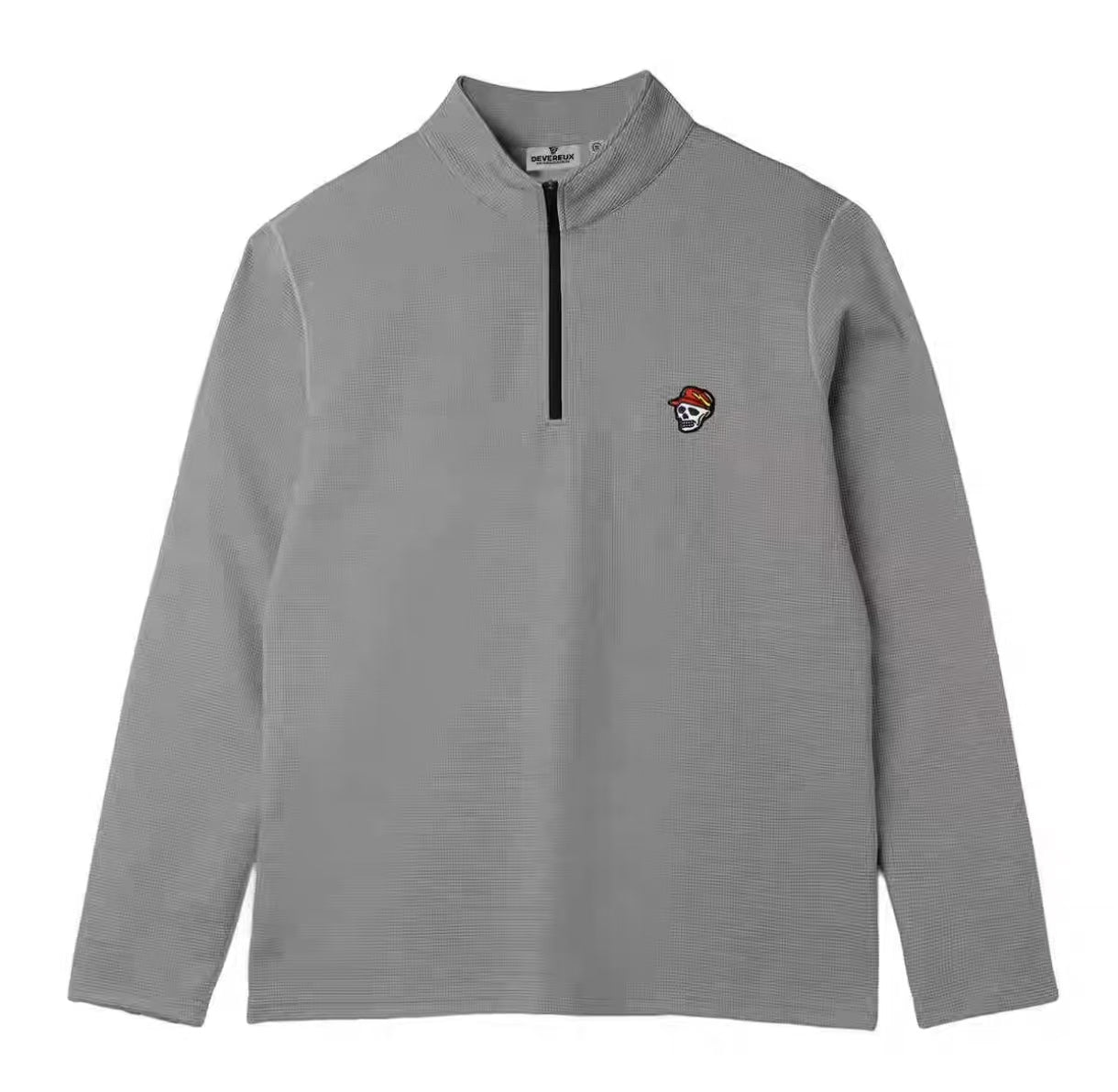 Devereux Golf Men’s Half-Zip Waffle Reflective Hoodie