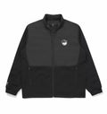 Malbon Preserve Hybrid Down Jacket Black hybrid down golf jacket front view