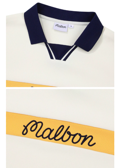 Malbon Golf Men’s High Stretch Breathable Polo Shirt