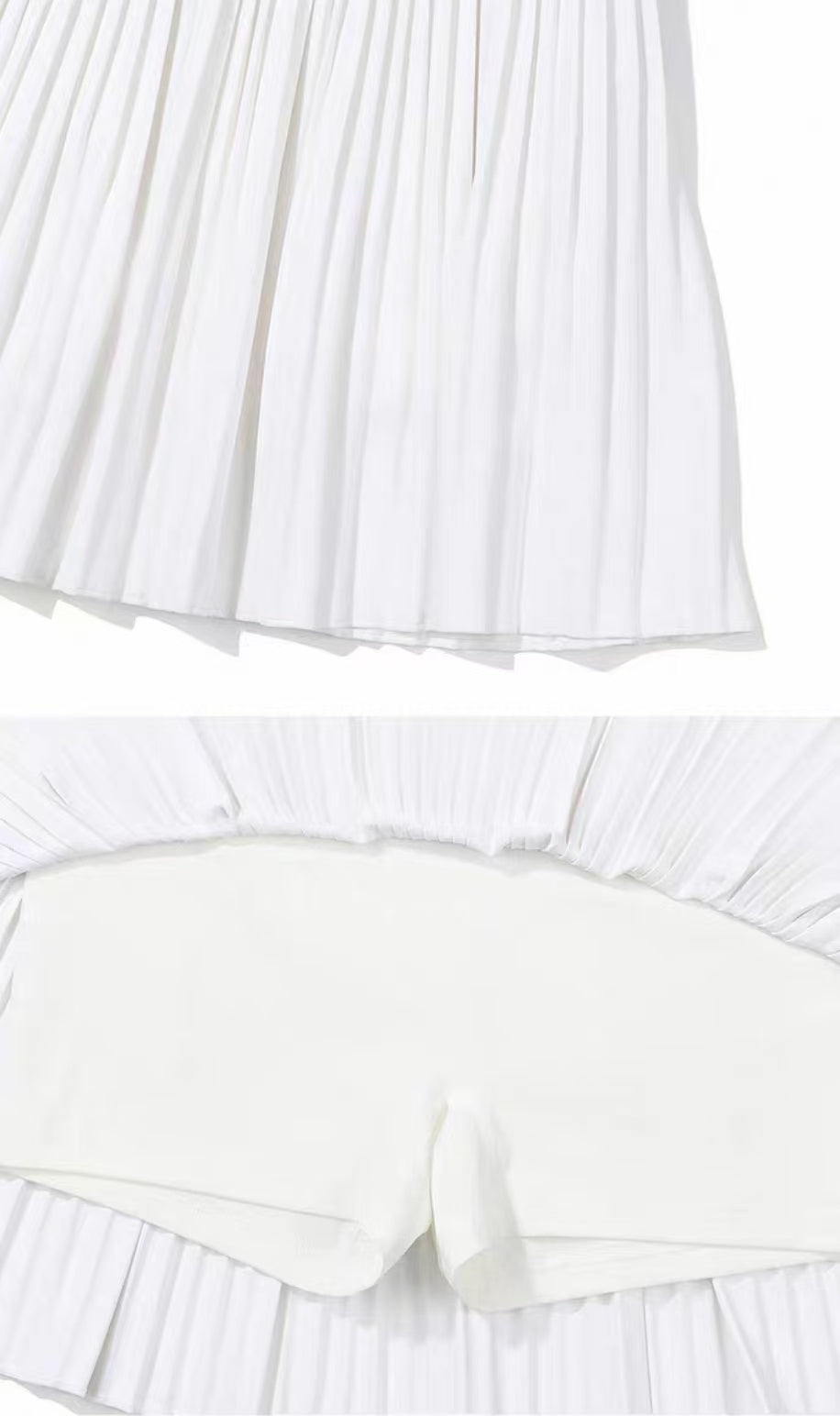 Malbon Golf Women’s Solid Pleated Skort