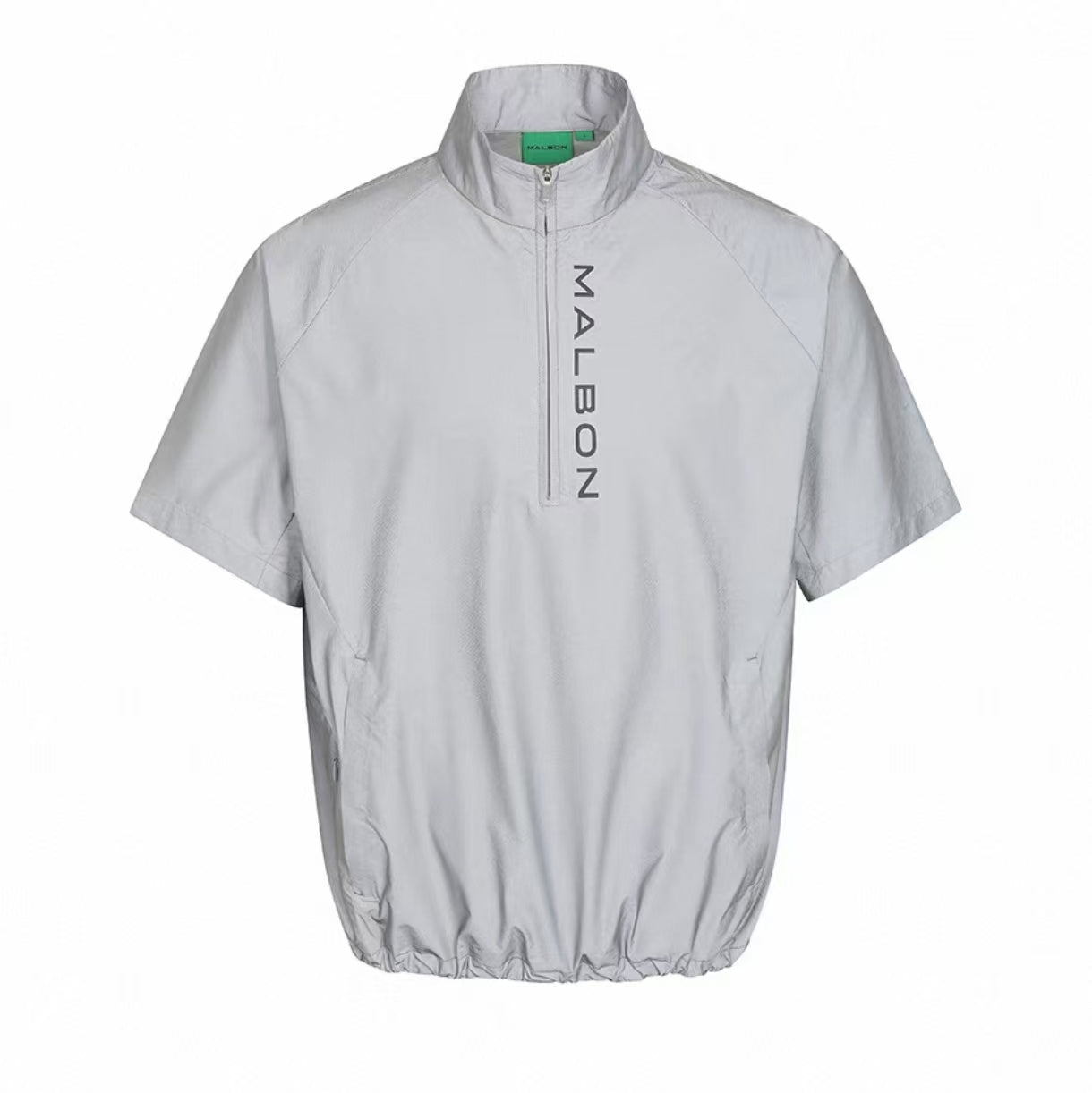 Malbon Golf Men’s Short Sleeve Half-Zip Windproof Jacket