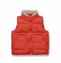 Malbon Golf Women’s Lightweight Thermal Down Vest orange front view