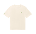 Malbon beige Foraging Fairways graphic T-shirt front view