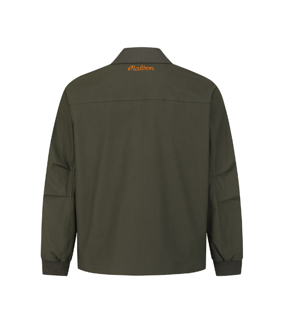 Malbon Golf Men’s Full-Zip Polo Jacket Limited Edition