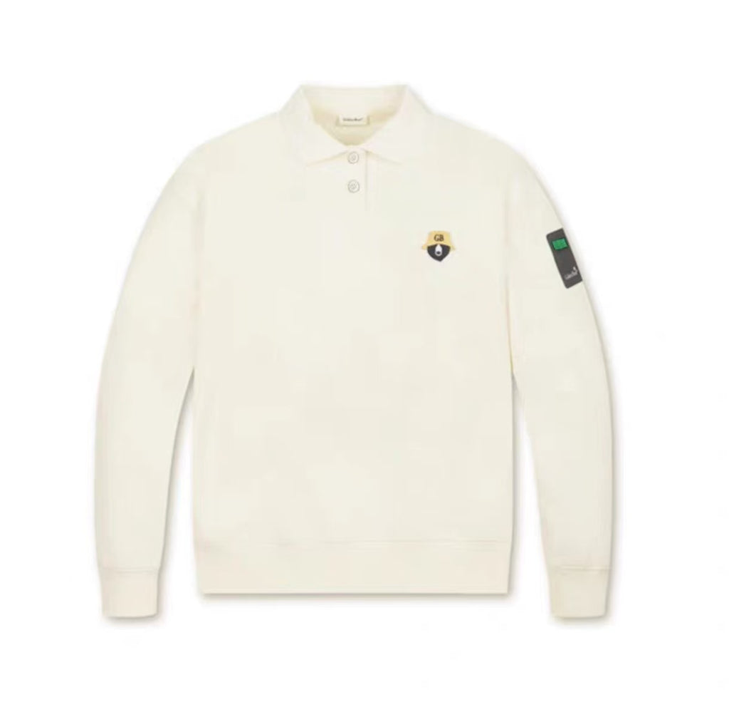 Golden Bear Beige golf sweatshirt front view