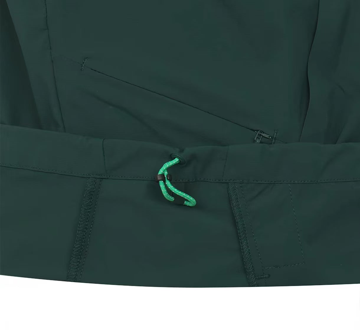 Malbon Golf Men’s Short Sleeve Half-Zip Windproof Jacket