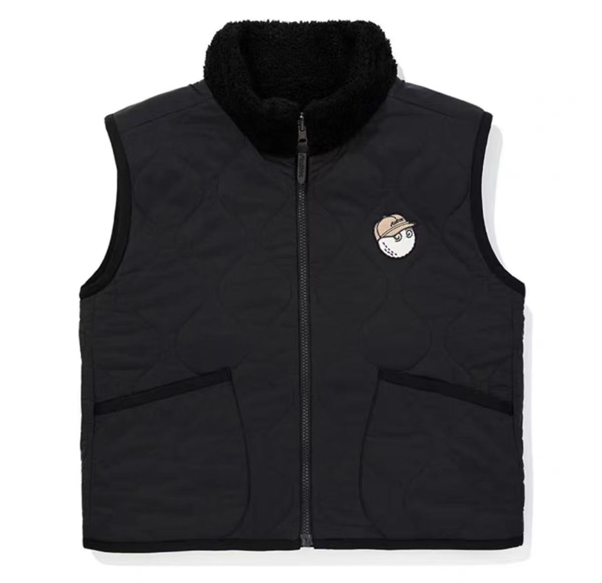 Malbon Golf Women’s Reversible Fleece Insulated Vest