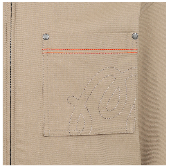 Malbon Golf Men’s Full-Zip Polo Jacket Limited Edition
