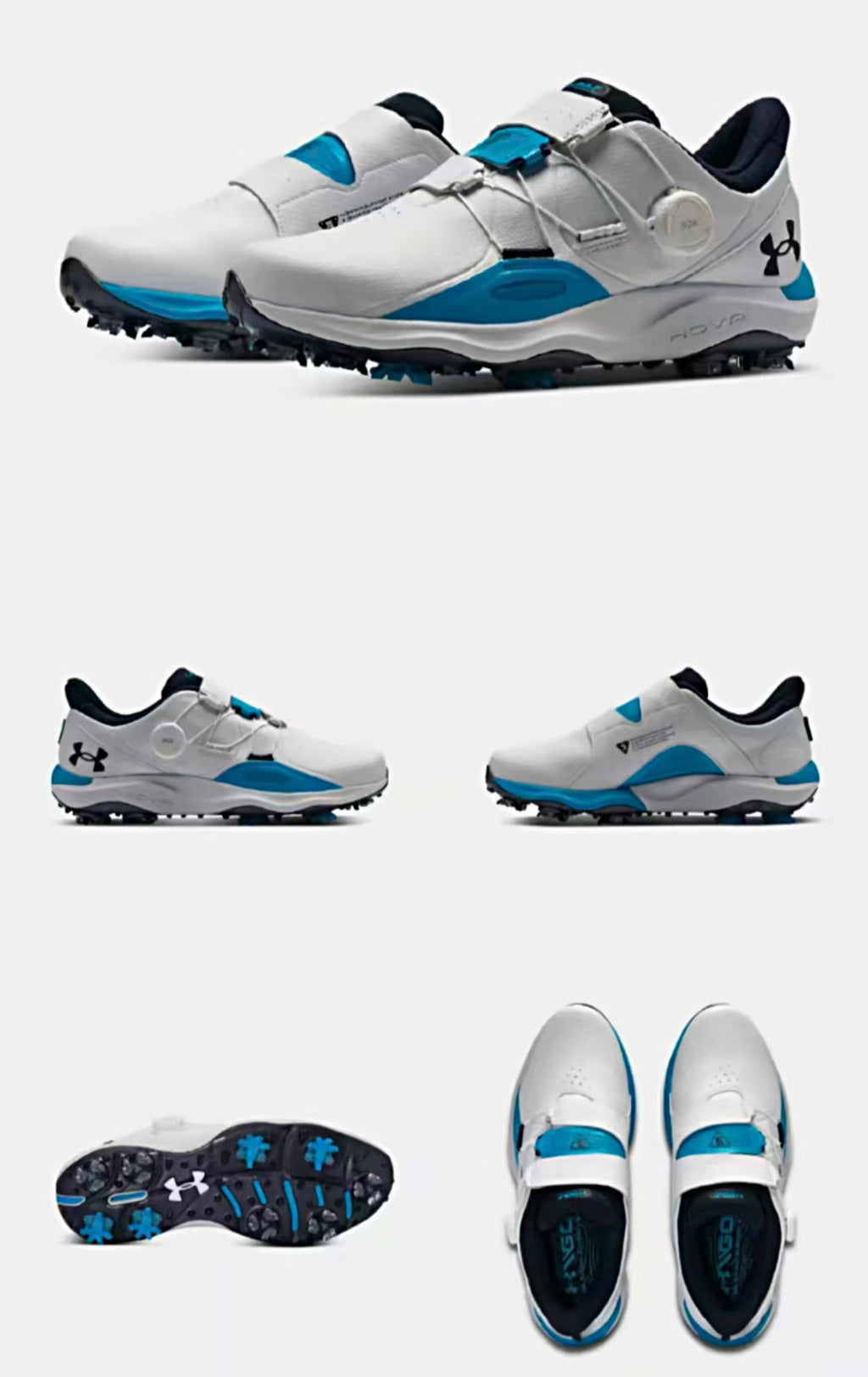 Under Armour Men’s Drive Pro BOA Wide Spiked Golf Shoes