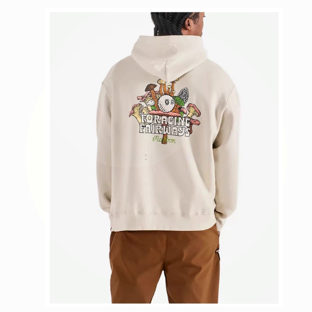 Malbon Malbon Fesque Foraging Hoodie cream model image 7
