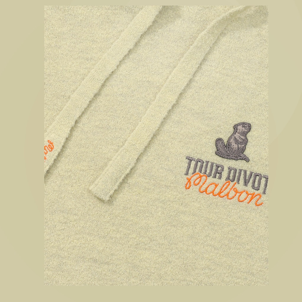 Malbon Malbon Studio Seoul Tour Divot Hoodie khaki model image 8
