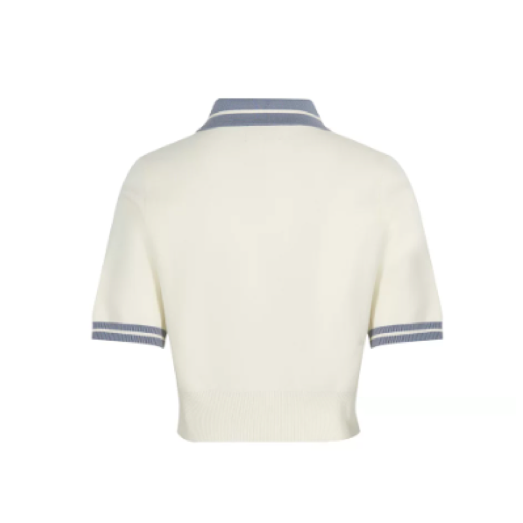 Malbon Mikaylaknit Polo White product view