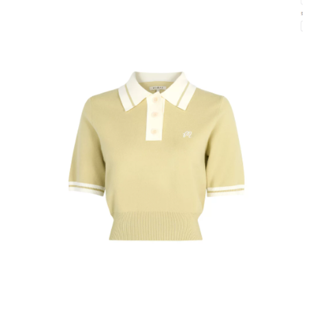 Malbon Mikaylaknit Polo Yellow product view